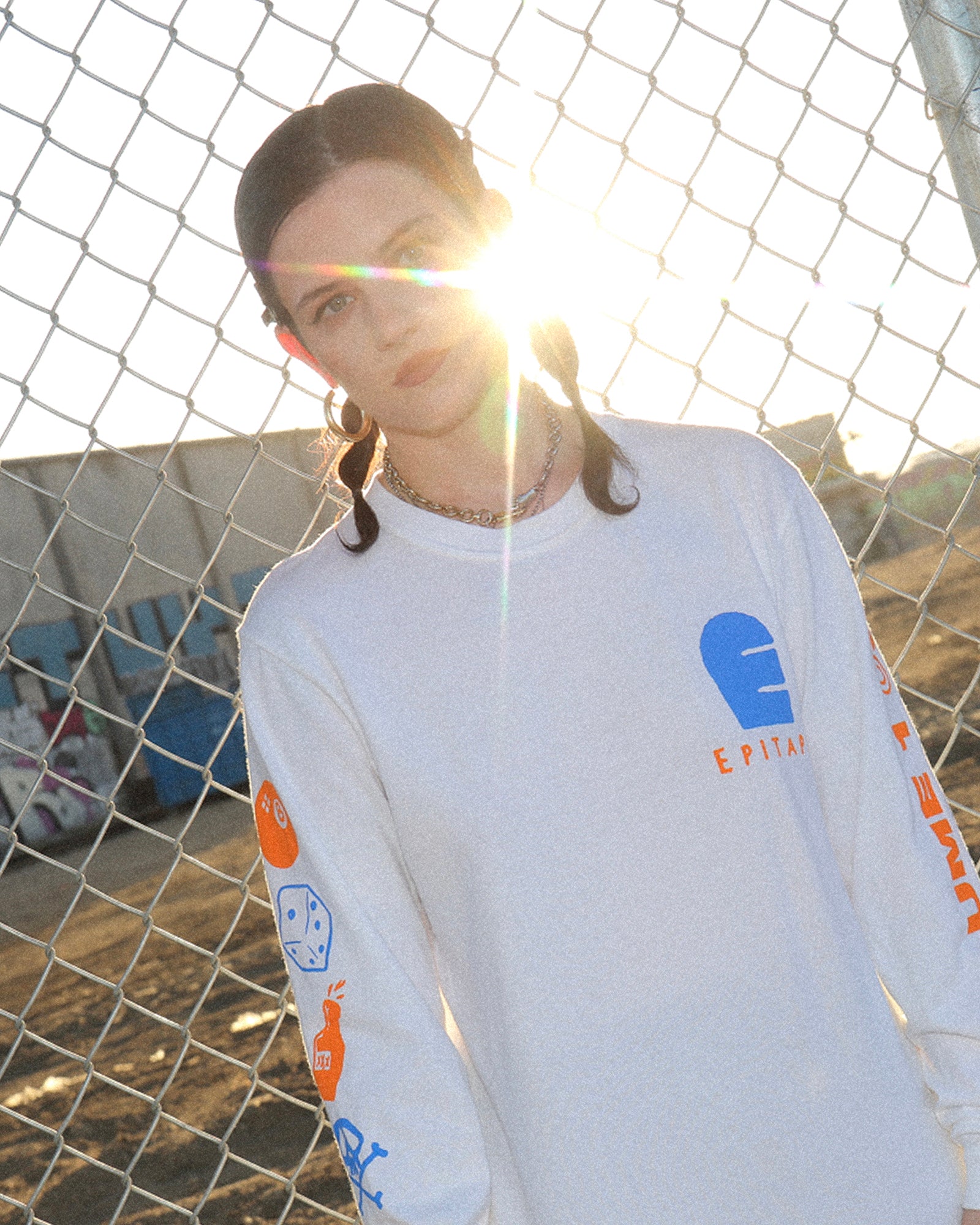 Logo White | Longsleeve
