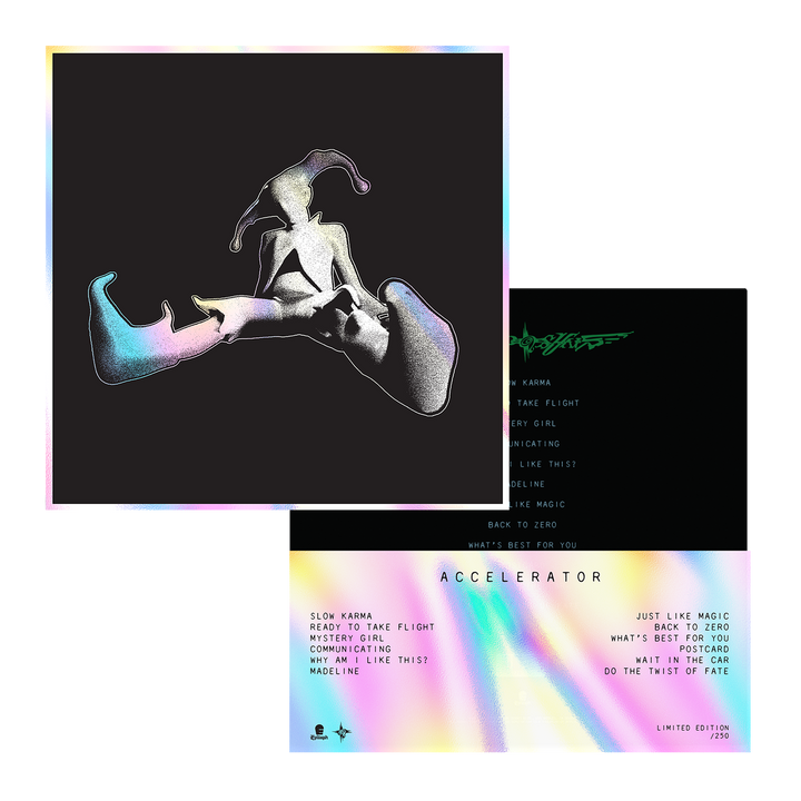 Accelerator | Black Vinyl + Holographic Screenprinted Cover