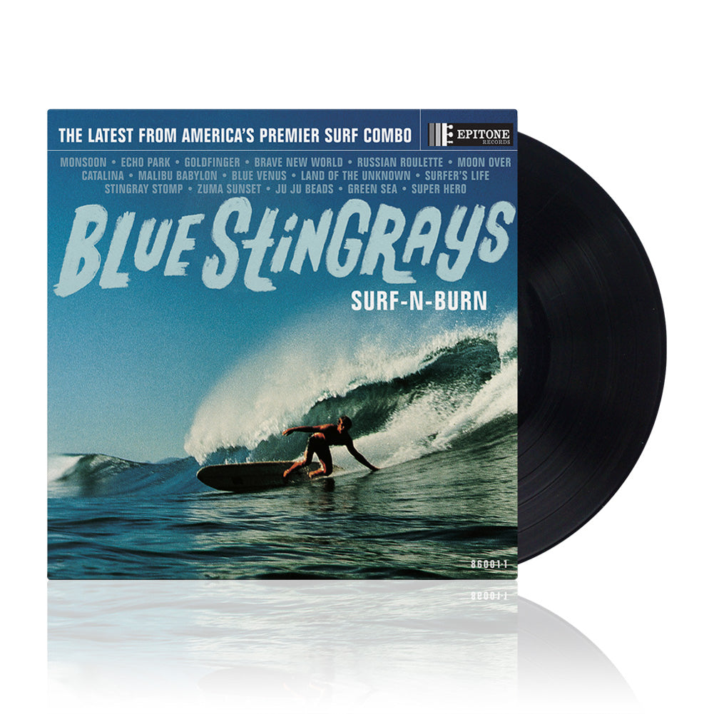 Blue Stingrays (Surf-N-Burn) Black Vinyl