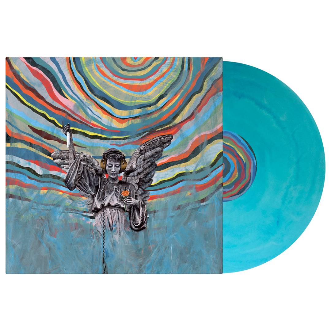 Motion City Soundtrack (The Same Old Wasted Wonderful World) White Blue Marble Vinyl