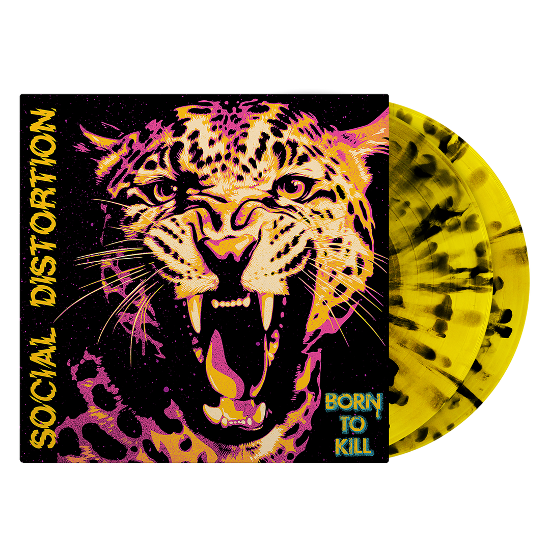 Social Distortion (Born To Kill) 2xYellow w/Black Splatter Vinyl